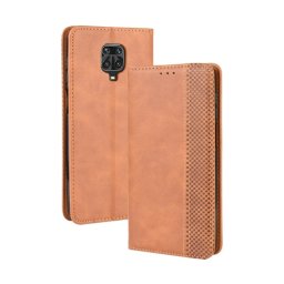 BUSINESS Wallet tok Xiaomi Redmi Note 9S / Note 9 Pro barna