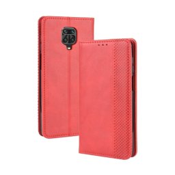 BUSINESS Wallet tok Xiaomi Redmi Note 9S / Note 9 Pro piros