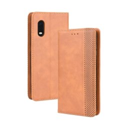 BUSINESS Pénztárcahuzat Samsung Galaxy Xcover Pro barna