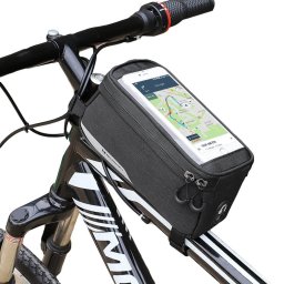 WOZINSKY WBB6K 1L mobiltelefon tartó fekete