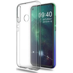 Szilikon burkolat Huawei P40 Lite E átlátszó