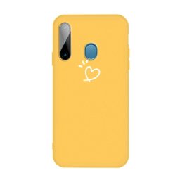 Aranyos szilikon tok Samsung Galaxy A11 / M11 sárga