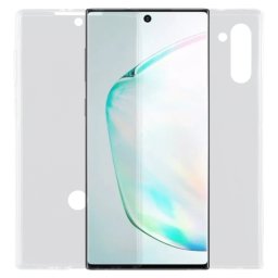 Kétoldalas védőburkolat Samsung Galaxy Note 10 átlátszó