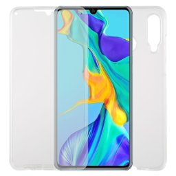 Kétoldalas védőburkolat Huawei P30 Lite átlátszó