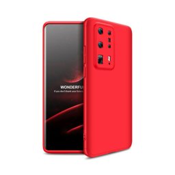 360° védőburkolat Huawei P40 Pro piros