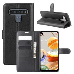 LITCHI pénztárcavédő LG K61 fekete
