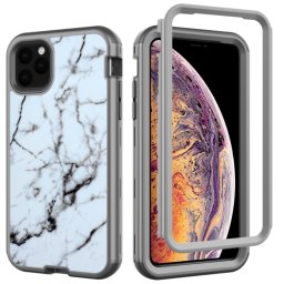 DUAL ART tartós borítás Apple iPhone 11 Pro Max GREY MARBLE