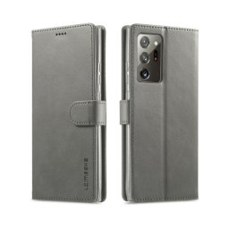 IMEEKE Wallet tok Samsung Galaxy Note 20 szürke