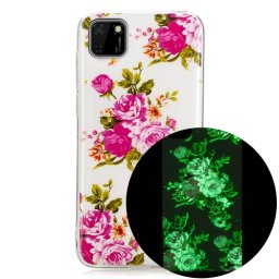 ART TPU Világító borító Huawei Y5p ROSES