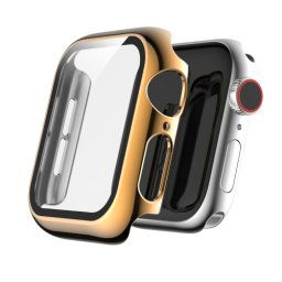 Apple Watch 6 / SE / 5/4 (44mm) arany-rózsaszín védőtok