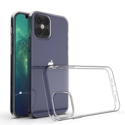 Átlátszó szilikon borítás Apple iPhone 12 Pro Max