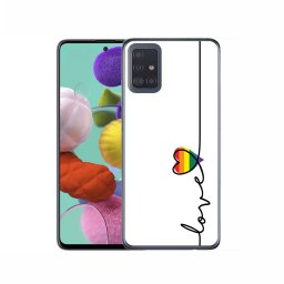 PROTEMIO MY ART Védőburkolat Samsung Galaxy A71 LOVE (054)