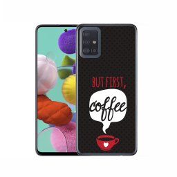PROTEMIO MY ART védőburkolat Samsung Galaxy A71 COFFEE (056)