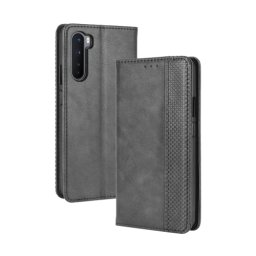 BUSINESS pénztárca huzat OnePlus Nord fekete