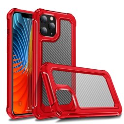 ARMOR Tartós borítás Apple iPhone 12 12 Pro piros
