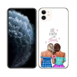 PROTEMIO MY ART védőtok Apple iPhone 11 FRIENDS (060)