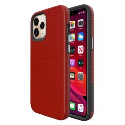 HYBRID Védőtok Apple iPhone 12 Pro Max piros