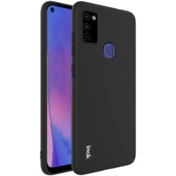 IMAK RUBBER Gumi borítás Samsung Galaxy M51 fekete