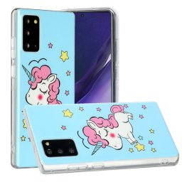 ART TPU Világító burkolat Samsung Galaxy Note 20 UNICORN