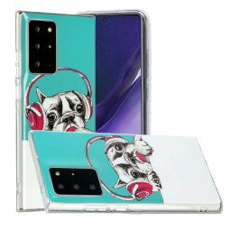 ART TPU Világító burkolat Samsung Galaxy Note 20 Ultra DOG