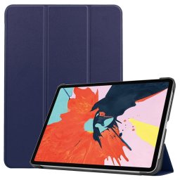 LEATHER Flip tok Apple iPad Air 5 (2022) / 4 (2020) sötétkék