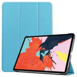LEATHER Flip tok Apple iPad Air 5 (2022) / 4 (2020) világoskék