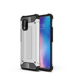 TOUGH Védőburkolat Xiaomi Mi 10 Lite ezüst