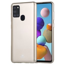 MERCURY JELLY TPU burkolat Samsung Galaxy A21s arany