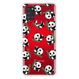 ART Szilikon borítás Samsung Galaxy A21s PANDA PATTERN