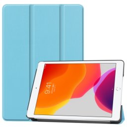 LEATHER Flip tok Apple iPad 10.2 2021/2020/2019 világoskék