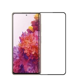 3D Edzett üveg Samsung Galaxy S20 FE fekete