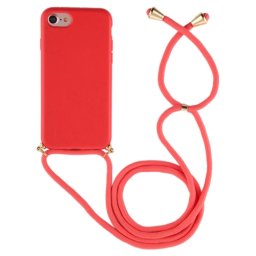 ROPE Borító zsinórral Apple iPhone 7 / iPhone 8 / iPhone SE 2022 / 2020 piros