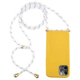 ROPE Fedő zsinórral Apple iPhone 12 12 Pro sárga