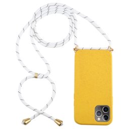 ROPE Huzat húzózsinórral Apple iPhone 12 Pro Max sárga