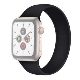 ELASTIC pántos Apple Watch 7 (41 mm) / 6 / SE / 5/4 (40 mm) / 3/2/1 (38 mm) fekete