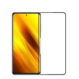 3D edzett üveg Xiaomi Poco X3 NFC / X3 Pro fekete