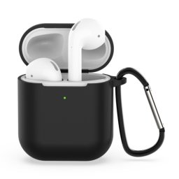 HOOK szilikon tok Apple AirPodshoz 1/2 fekete