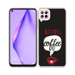 PROTEMIO MY ART Védőburkolat Huawei P40 Lite COFFEE (056)