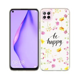 PROTEMIO MY ART Védőburkolat Huawei P40 Lite BE HAPPY (019)