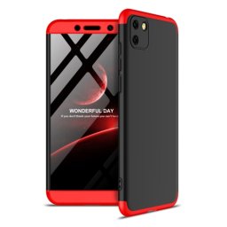 360° védőburkolat Huawei Y5p fekete-piros