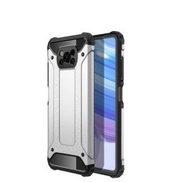 TOUGH Védőburkolat Xiaomi Poco X3 NFC / X3 Pro ezüst