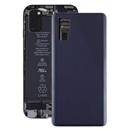 Hátlap (akkumulátor fedél) Samsung Galaxy A41 fekete