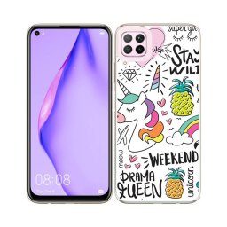 PROTEMIO MY ART Védőburkolat Huawei P40 Lite UNICORN (063)