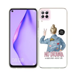 PROTEMIO MY ART Védőburkolat Huawei P40 Lite NO DRAMA (138)