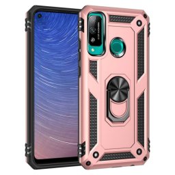 RING védőburkolat Huawei P40 Lite E rózsaszín
