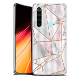 PROTEMIO MY ART Védőburkolat Xiaomi Redmi Note 8 PINK MARBLE (143)