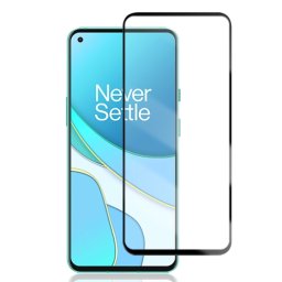 3D Edzett üveg OnePlus 8T fekete