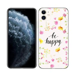 PROTEMIO MY ART Apple iPhone 11 BE HAPPY védőtok (019)
