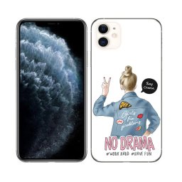 PROTEMIO MY ART Apple iPhone 11 NO DRAMA védőtok (138)