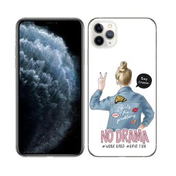 PROTEMIO MY ART védőtok Apple iPhone 11 Pro Max NO DRAMA (138)